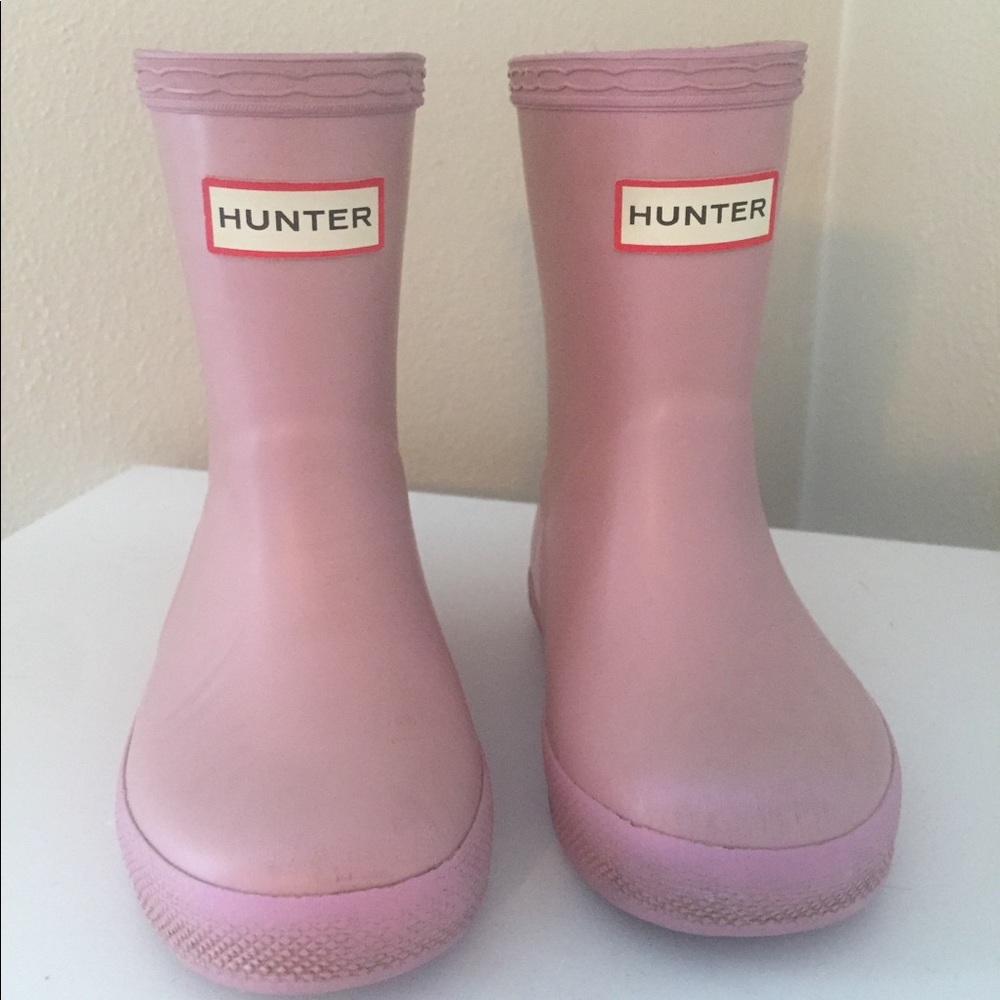 Pink Hunter Boots
